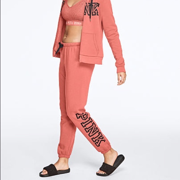 VS Pink Everyday Lounge Classic Joggers Pants - Picture 2 of 6